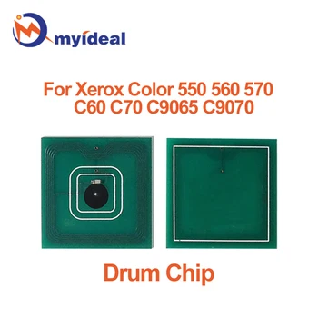 Cartuș Chips-uri Pentru Xerox Culoare 550 560 570 C60 C70 C9065 C9070 013R00664 013R00663 Tambur Chip Imprimanta Restul Refill