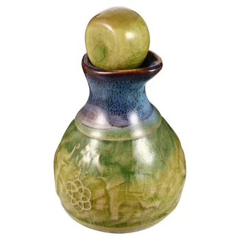 Ceramica Ulei Esențial Difuzor de Aroma Aromoterapie Sticla de Hidratare Borcan pentru Biroul de Acasă Decoraitons SPA de Aer Proaspat Verde