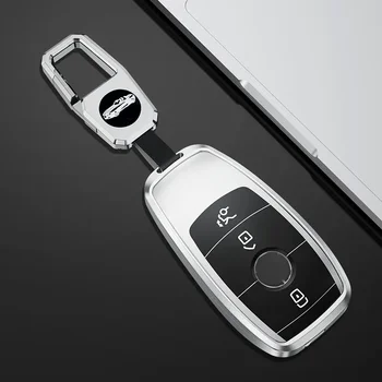 Cheia de la mașină Caz Acoperire Fob Pentru Mercedes Benz a C E S G Clasa GLC CLE CIA GLB GLS W177 W205 W213 W222 X167 AMG Breloc Accesorii