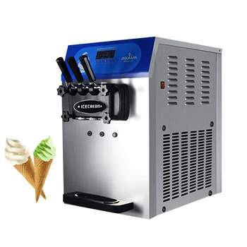 Comerciale Crema Moale De Gheață Mașină Electrică Desktop Înghețe Crema De Filtru De Gheata Full Automate De Inghetata Automat