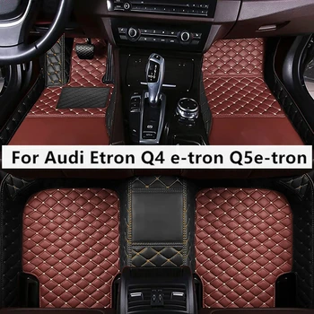 Culoare de Potrivire Personalizate Auto Covorase Pentru Audi Etron T4 e-tron Q5e-tron Auto Covoare Picior Coche Accesorii