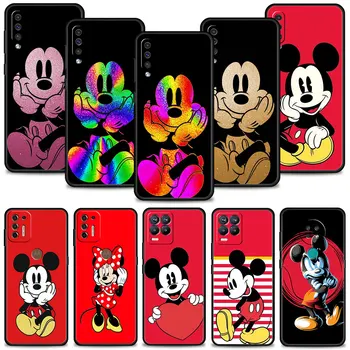Culoarea de Dragoste în Stil Mickey Mouse telefon Mobil Caz Pentru Realme 8 pro c21 G22 pentru Motorola g8 plus o fuziune pentru Nokia g10 5.4 Acoperi