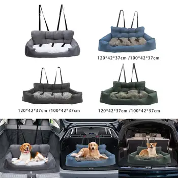 Câinii Booster Seat Portable Antialunecare cu Capac Detașabil Călătorie pentru animale de Companie Scaun de Rapel Câine de Călătorie Mașină de Pat pentru Câini de talie Medie Mică Mare