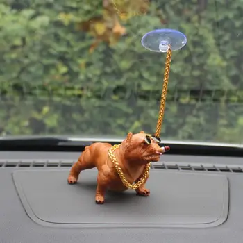 De lungă Durată Bătăuș Drăguț Câine Masina Decoratiuni Interioare Portabil Ornament Jucărie Mare de Simulare pentru Acasă