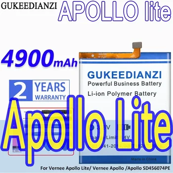 De mare Capacitate GUKEEDIANZI Baterie 4900mAh Pentru Vernee Apollo Lite/SD456074PE