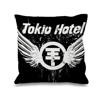 Decorative fata de Perna 45x45 Perne Acoperă Tokio Hotel Decorare Dormitor fețe de Pernă 50x50 Pernele de Acoperire 45 × 45 Pilow Cazuri