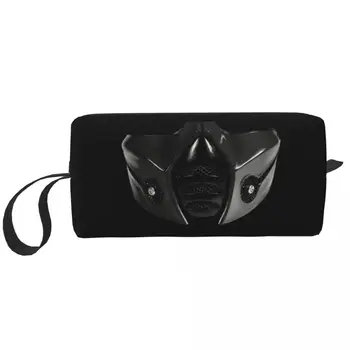 Drăguț Mortal Kombat Scorpion Razboinic Cosplay Travel borsetă pentru Sub Zero Ninja Joc de Lupte Cosmetice Machiaj Sac Kit de Frumusete