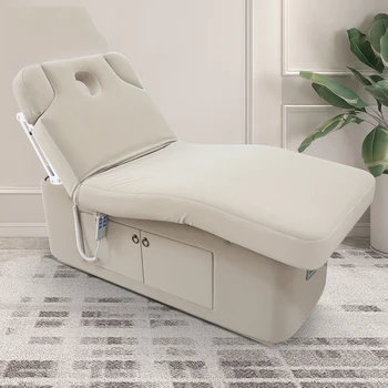 Electric frumusete pat salon de frumusete speciala cu termostat de încălzire pat de masaj micro-plastic Spa multi-funcțional scaun de frumusete