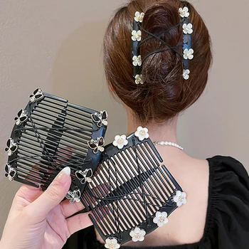 Epocă de Creație din Spate a Capului Fix Clip de Păr Disc Clip de Păr Pentru Femei, articole pentru acoperirea capului Introdus Pieptene Părul Clip Moda Accesorii de Par