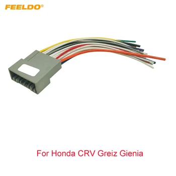 FEELDO 1 BUC Masina Stereo CD/DVD Player Cablaj Adaptor Pentru Honda CRV Greiz Gienia Envix Radio-Instalare Cablu #AM6130