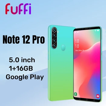 FUFFI Nota 12 Pro Smartphone Android 5.0 inch, 16GB ROM, 1GB RAM Google play magazin de telefoane Mobile 2+Camera de 5MP, 3G Telefoane mobile