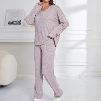 Femei Pijama Set Pijama Fete Grase Pijama Set De Moda Homewear Pijamale