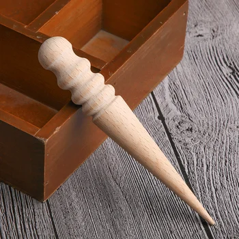 Fierbinte de Vânzare din Piele Marginea Burnisher Manual DIY Leathercarft lemn de Santal, Piele Lustruire Instrument de Lemn Lustruit Stick