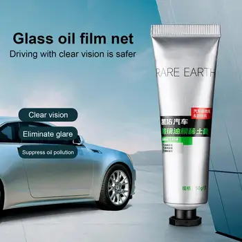 Film de sticlă Crema de Ștergere de Puternic Parbriz Curat Dezaburire Pastă de Curățare 50g Ulei de Film de Crema Masina Curat Consumabile pentru Auto