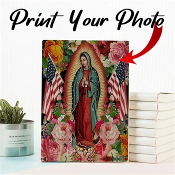 Foto personalizat Jurnal Personalizat de Notebook-uri Pavilion American Lady Of Guadalupe Carte Retro Jurnal Birou Școala de Papetarie POD