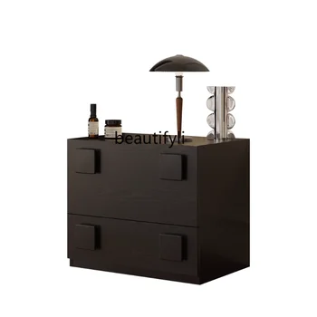 Franceză Retro Bufet Crema Stil Piept de Sertare din Lemn Masiv Bibliotecă TV Cabinet Unitate Multi-Card Funcție mobilier de Cabinet