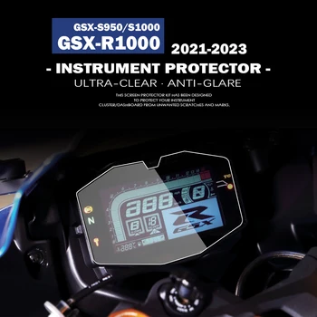 GSXR1000 Accesorii Motociclete Zero Cluster Ecran pentru Suzuki GSXS950 GSXS1000 2023 tabloul de Bord ca Instrument de Protecție de Film