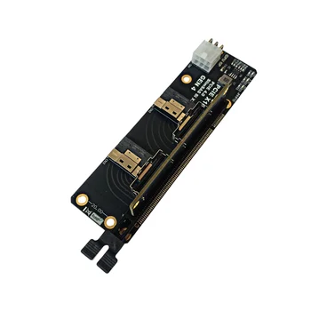 Gen4 2 Porturi SlimSAS 8I X2 La PCIE 4.0 X16 Slot Adaptor Placa de Rețea placa Grafica placa Video cu placa de Captura