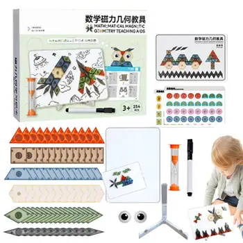 Geometrice Joc De Puzzle Creative Model Magnetice Blocuri Puzzle Tabla De Învățământ Cadou Pentru Copil Băiat Fete Copilul