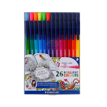 Germania STAEDTLER Culoare Acuarela Pen Fibre Pen 1.0 Desen Stilou Filigran Marker de 26 de Culori Set