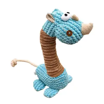 Girafa De Plus De Câine Jucării Interactive Durabil Jucării Câine Cățeluș Câine Jucării Distractive Scartaie Jucării Câine Câine Jucării De Ros Pentru Mediu Pentru Câini De Talie Mare