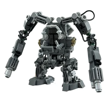 Gobricks MOC Idei de Film Matrixed-Robot APU Robotului Set de Blocuri de Construcție Model Combate Weaponsed Jucarii pentru Copii Cadouri