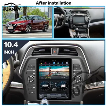 HUANVA Android7.1 Stereo Automedia nu Car DVD GPS Navigatie Pentru Nissan Maxima Auto AC Ediția 2016 2017 player Unitatii