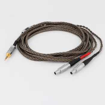 HiFi Cablu de 2,5 mm Trrs Echilibrat de sex Masculin Compatibil cu Sennheiser HD800, HD800S, HD820 Căști Compatibil cu Astell&Kern AK240