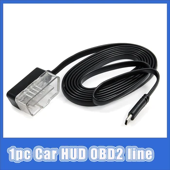 Hud Obd2 Display Auto Adaptor Cablu de Diagnosticare Auto Obd2 Linie de Extensie Hud Fereastra de Afișare Plug-in
