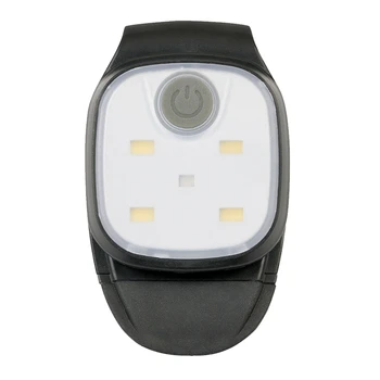 LED Lanterna Clip 4 Moduri de Iluminare USB Reîncărcabilă Clip Pe Lumina de Avertizare de Siguranță de Funcționare Lumina De Noapte de Mers pe jos de Promovare