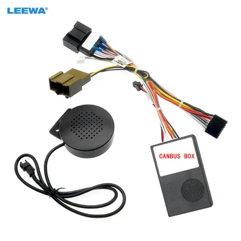 LEEWA Radio Auto 16pin Cablu de Alimentare de Cablaj Adaptor Cu Canbus Pentru Opel/Vauxhall Corsa E Audio de Instalare Unitate Cap