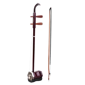 La Nivel Mondial Solidwood Erhu Chineză 2 Corzi Vioara Vioara Instrument Muzical Cu Coarde Întuneric Cafea Erhu Chineză