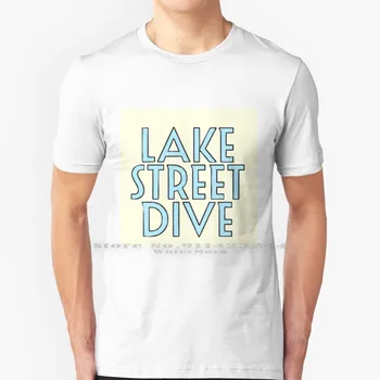 Lake Street Dive Tricou Bumbac 6XL Lakestreetdive Lsd Indie Folk Sud Formații de Muzică Albastru Spotify Emmaturner5 Aur de Epocă