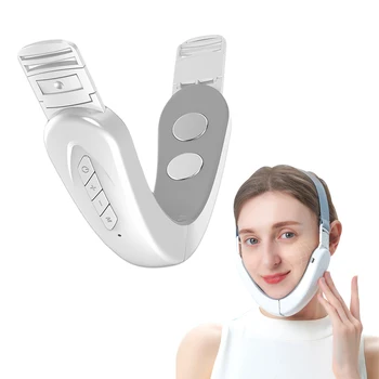Lifting facial Machine LED Foton de Terapie Fata de Slăbire,Vibrații Masaj V-Line a Reduce Bărbia Dublă Centura V de Ridicare Fata de Îngrijire a Pielii