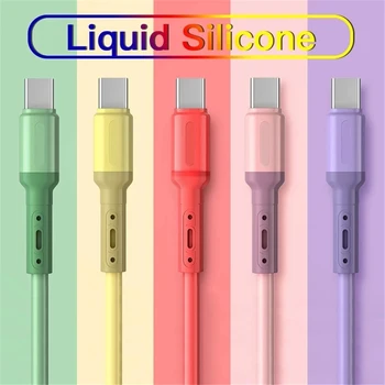 Lovebay Colorate Tip C Cablu 3A Micro Android Cabluri de Date USB de Încărcare de Sârmă Rapid de Încărcare Pentru iPhone, Samsung, Xiaomi 12 11 Huawei