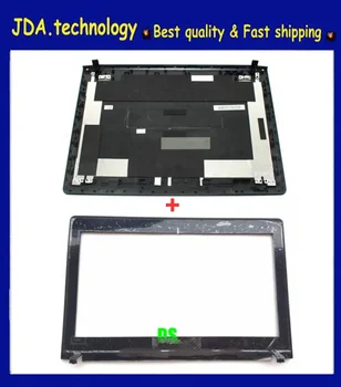 MEIARROW NOU LCD back cover & bezel shell Pentru Lenovo Ideapad Y400 Y410P Y410 capac spate +LCD cadrul Frontal capacul