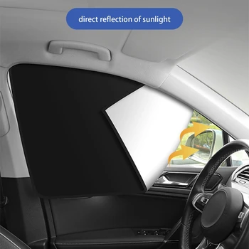 Masina Geam Lateral Umbra Soare Magnetic de Blocare UV Mașină de Cortina de Vară Anti-Orbire Protectie solara Auto Fereastră Parasolar