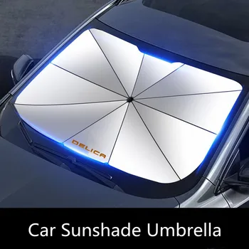 Masina Parasolar Umbrela Mașină De Soarele De Vară Parbriz Interior Accesorii De Protecție Pentru Mitsubishi Delica D5 L400