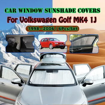 Masina Plina de Acoperire Parasolar Pentru Volkswagen Golf MK4 VW Golf4 4 1J 1998~2006 Anti-UV de protecție Solară Fereastră Umbrelă de soare Capac Accesorii
