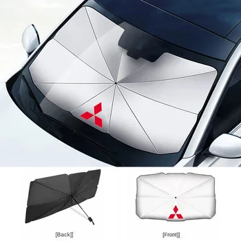 Masina Umbrela parasolar Protector Auto Fața Ferestrei Parasolar Capace Pentru Mitsubishi ASX, Lancer L200 Pajero Sport Attrage Eclipse