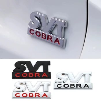 Masina de Metal Partea de Corp Emblema Portbagaj Autocolant pentru Ford SVT Logo-ul de Tranzit Explorer Fiesta Focus Mondeo Kuga Ranger Decor Exterior