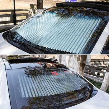 Masina de Parbriz Parasolar Cortina Auto Universal Fața Ferestrei din Spate, parasolar Protector UV Film Reflectorizant Auto Parasolar Capace