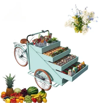 Mic Camion de Alimente cafea curt mobile de flori de vânzare Mini Camion de Alimente fructe Coș de Alimente