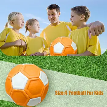Minge de fotbal Jucărie Eva Minge de Fotbal cu Pompa pentru Copii Joc în aer liber Concurs Luminoase de Culoare Scratch-proof Rezistent la Uzură Fotbal