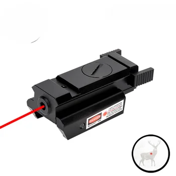 Mini Red Dot Laser Aplicare 11/20mm Feroviar de Vanatoare Optica Vedere Riflescope Tactic Pistol Glock Pistol Compact de Aplicare Pușcă