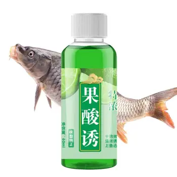 Mirosul de pește Atractant 60ml de Acid de Fructe Naturale Momeala Mirosul de Pește Momeli de Mare Concentrare în condiții de Siguranță Eficiente Parfum Atractiv