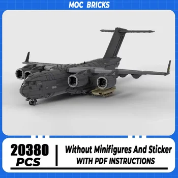 Moc Blocuri UCS Global Overlord Strategice Aeronave de Transport C-17 Model de Tehnologie de Cărămizi Asamblare DIY Jucarii si Cadouri