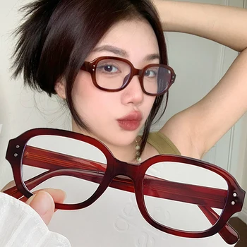 Moda coreeană Versiunea Cadru Negru Lumina Albastra Anti-Ochelari pentru Femei Lumina Albastra Anti-Radiații Miopie Ochelari Ochelari de Citit