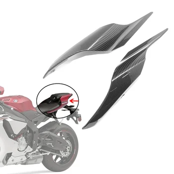 Motocicleta Fibra de Carbon Bancheta din Spate Panouri Laterale de Caroserie Carenaj Capacul din Spate Coada de Panou Lateral Pentru YAMAHA YZF R1 R1M R1S 2015-2019
