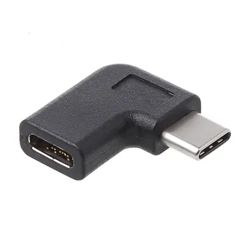 Multifuncționale Eficiente de 90 de Grade Unghi Drept USB 3.1 Tip C de sex Masculin La Feminin USB-C Convertor Adaptor Dropship
